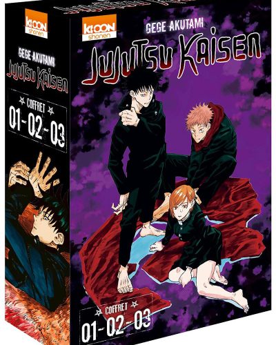 Coffret Jujutsu Kaisen vol. 1 à 3