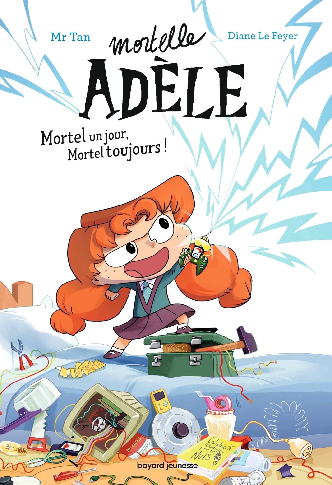 Roman Mortelle Adèle, Tome 01: Roman Mortelle Adèle : Mortel un jour, Mortel toujours ! - Mondial Kids