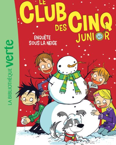 Le Club des Cinq Junior 08 - Enquête sous la neige