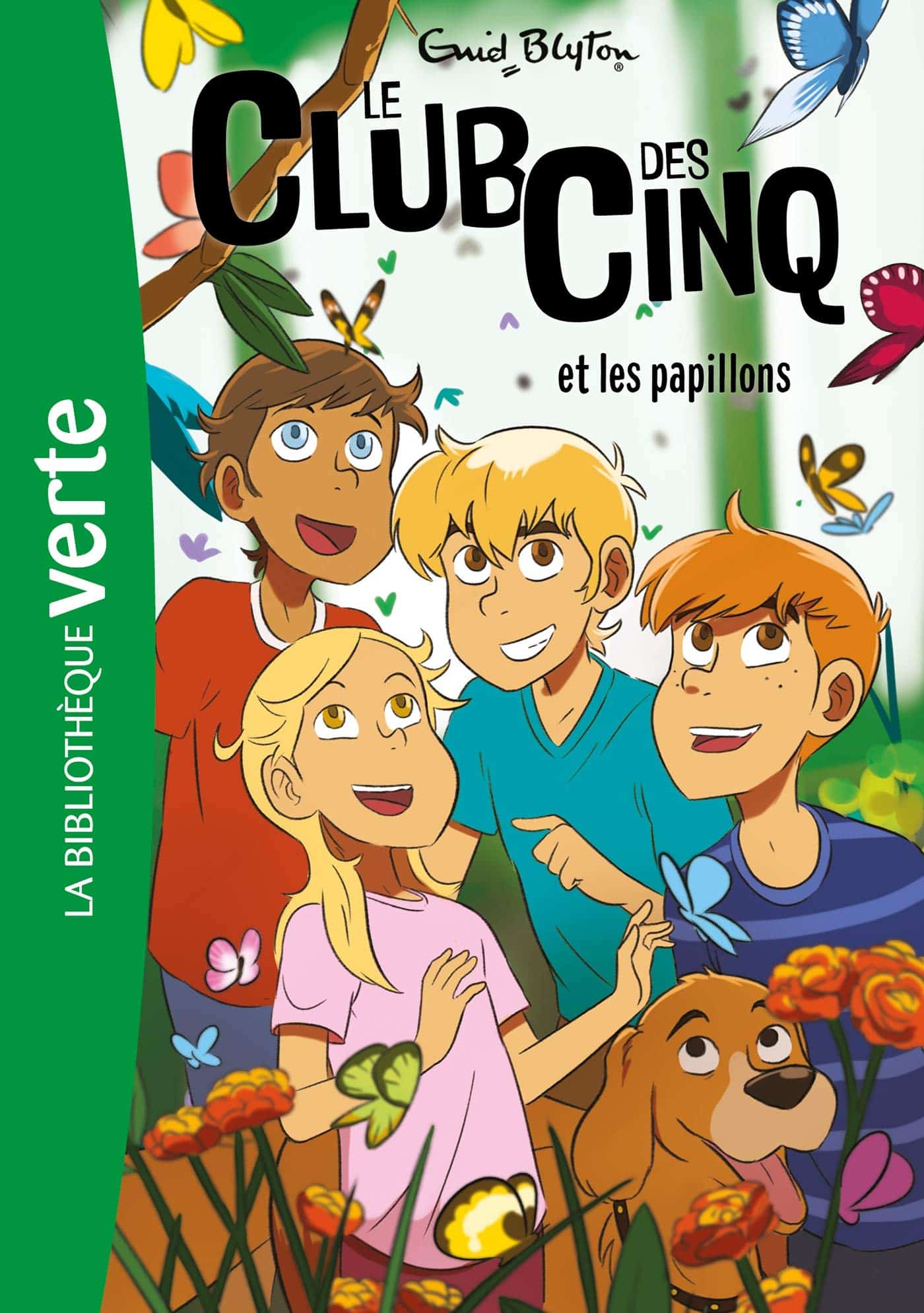 Le Club des Cinq 17- Et les papillons - Mondial Kids