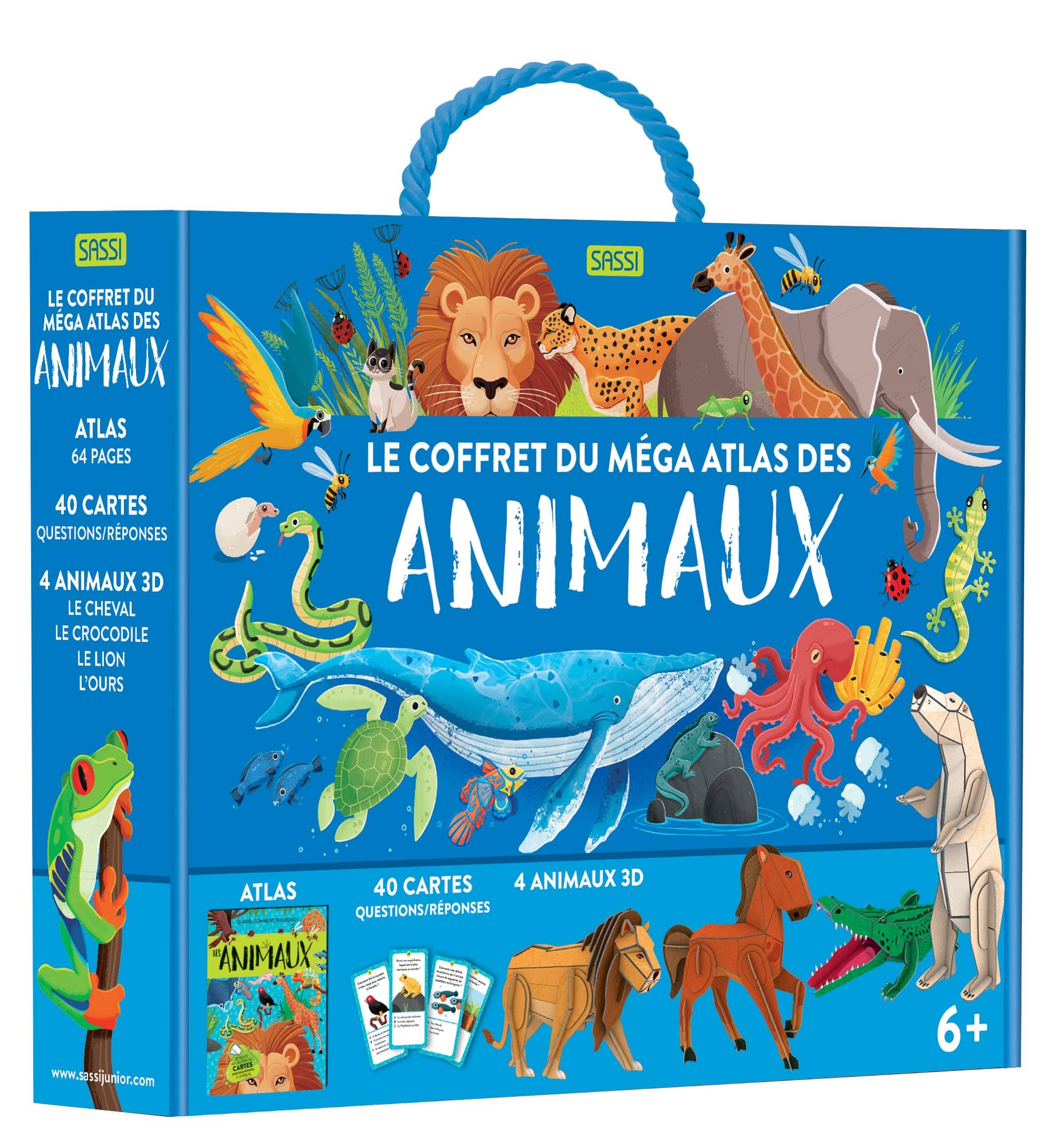 Le coffret du méga atlas des animaux