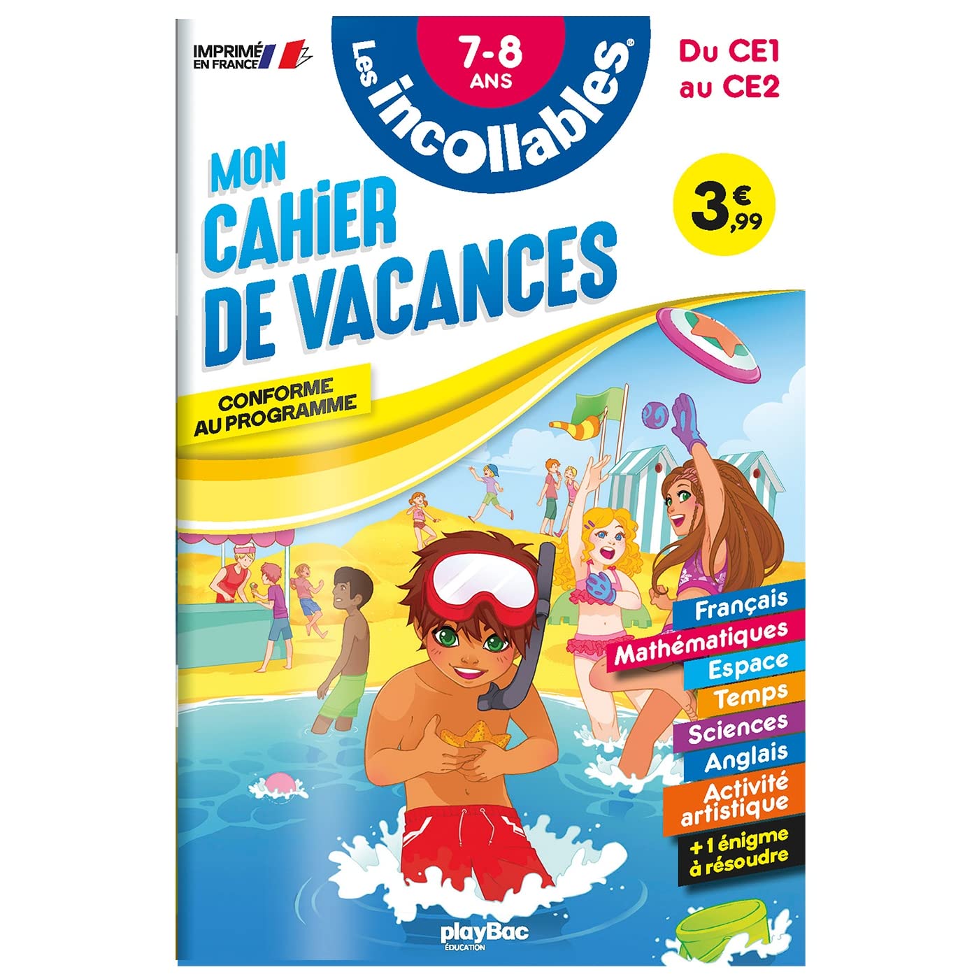 Les incollables - Cahier de vacances - Du CE1 au CE2 - 7-8 ans Les incollables - Cahier de vacances - Du CE1 au CE2 - 7-8 ans