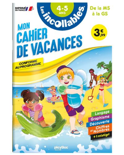 Les incollables - Cahier de vacances - De la MS à la GS - 4-5 ans