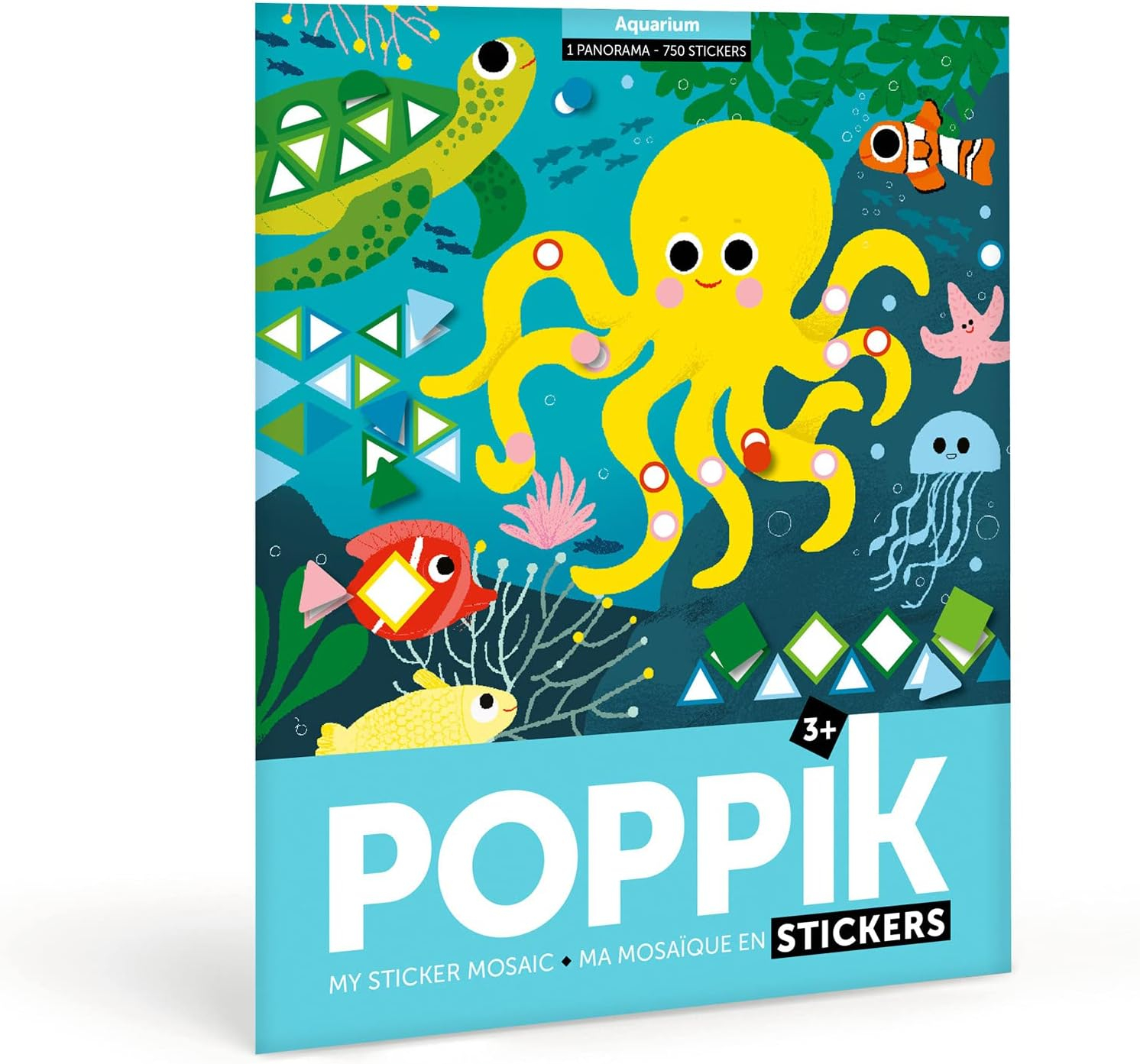 Kit d'affiches éducatives pour Aquarium - Mondial Kids