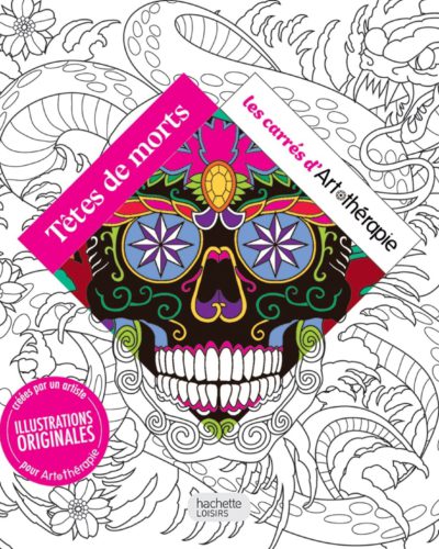 Mandalas Anti Stress – Têtes de mort NED