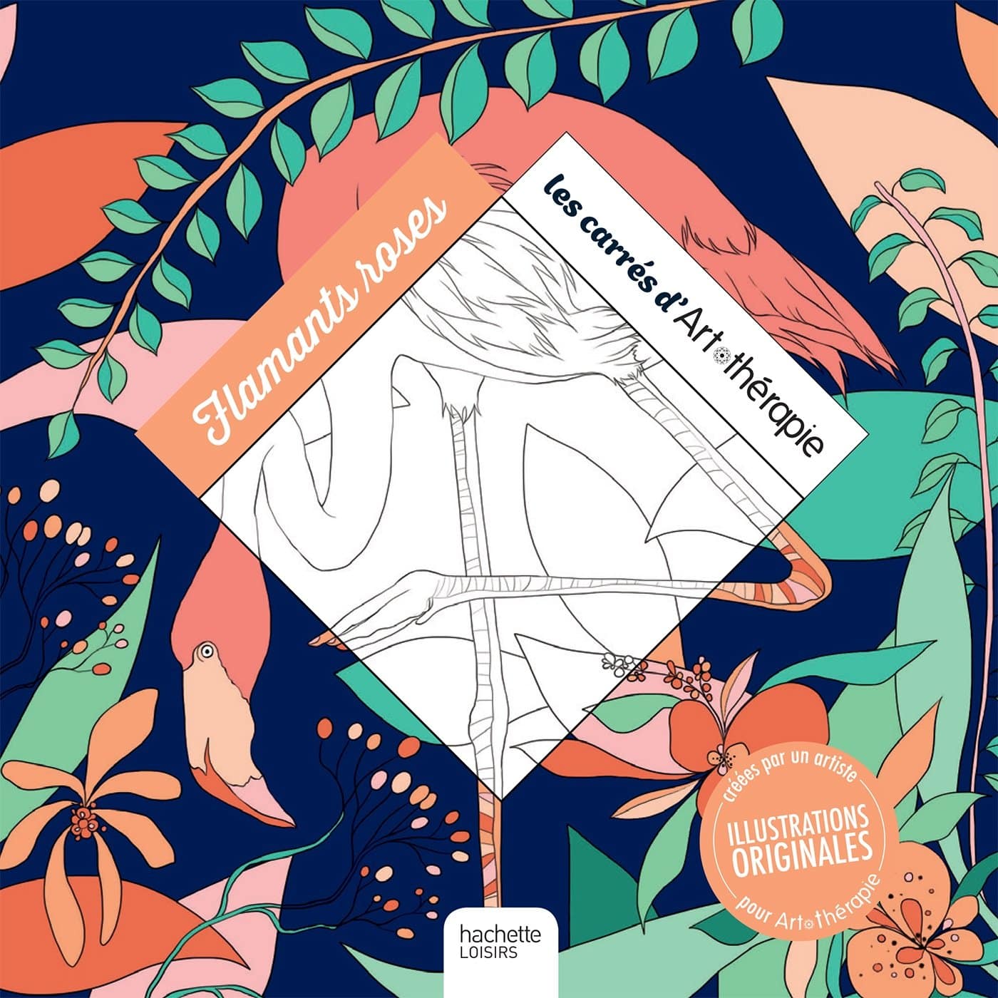 Mandalas Anti Stress – Flamants roses