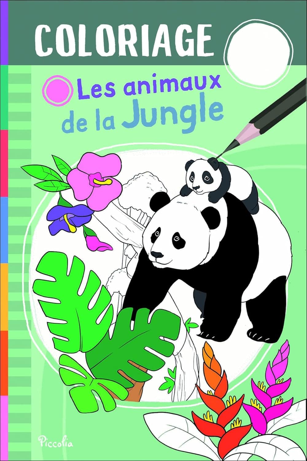 Les animaux de la jungle - Coloriage