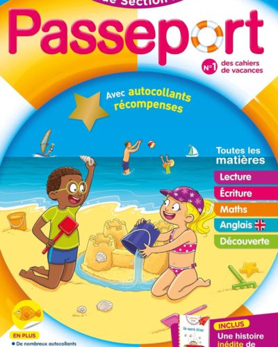 Passeport - De la Grande Section au CP 5/6 ans - Cahier de vacances 2024