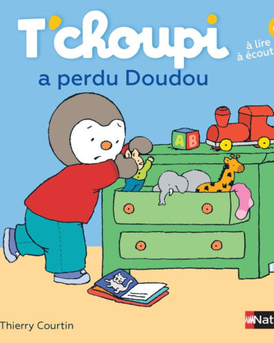 Livre T'choupi a perdu doudou