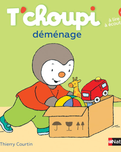 Livre T'choupi déménage
