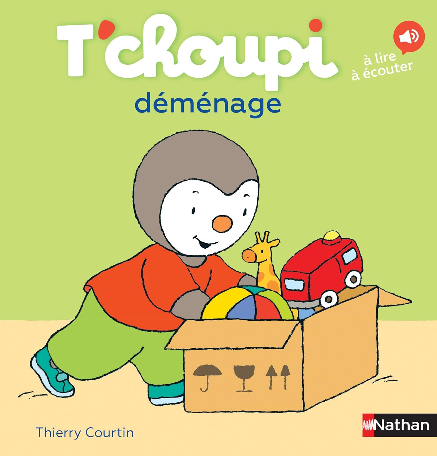Livre T'choupi déménage Livre T'choupi déménage