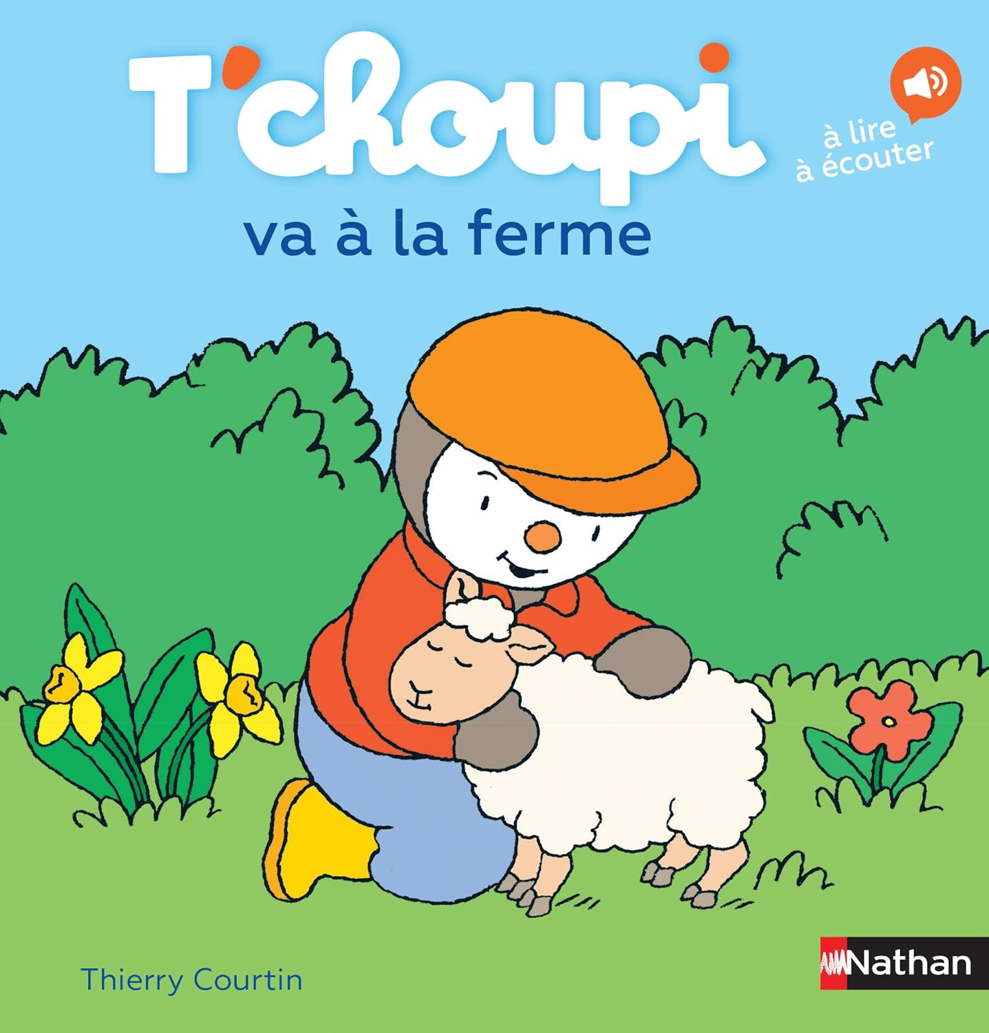 Livre T'choupi va à la ferme Livre T'choupi va à la ferme