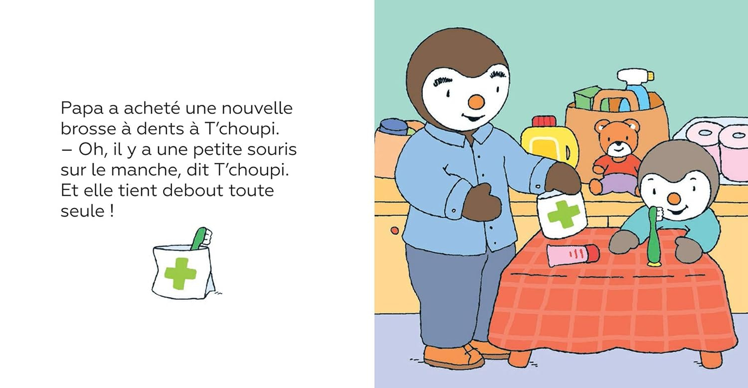 T'choupi se brosse les dents 6 T'choupi se brosse les dents