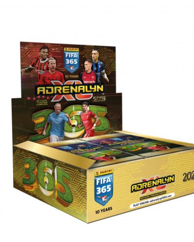 Panini FIFA 365 2025 Adrenalyn XL – 1 présentoir de 24 boosters