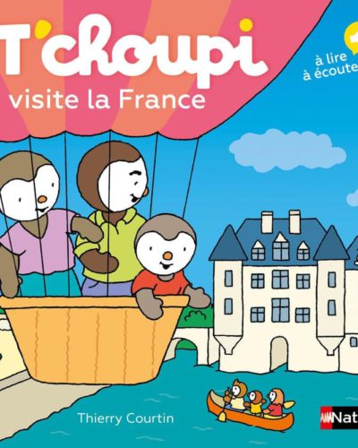 Livre T'choupi visite la France