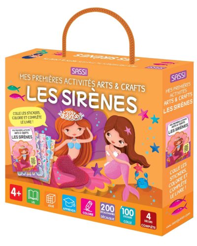 Mes premières activités arts&crafts. Les sirènes