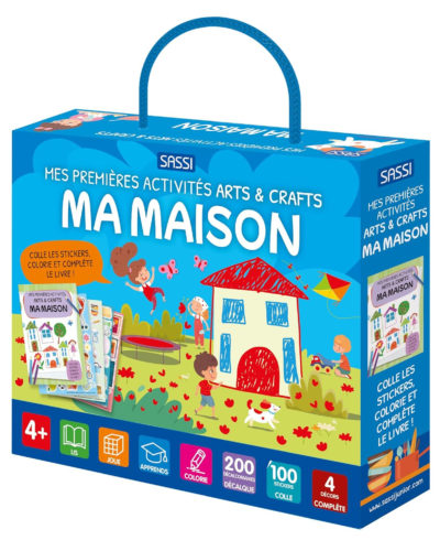 Mes premières activités arts & crafts. Ma maison