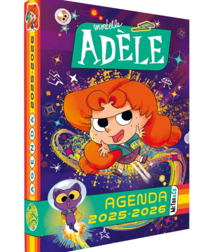 Agenda scolaire Mortelle Adèle 2025-2026