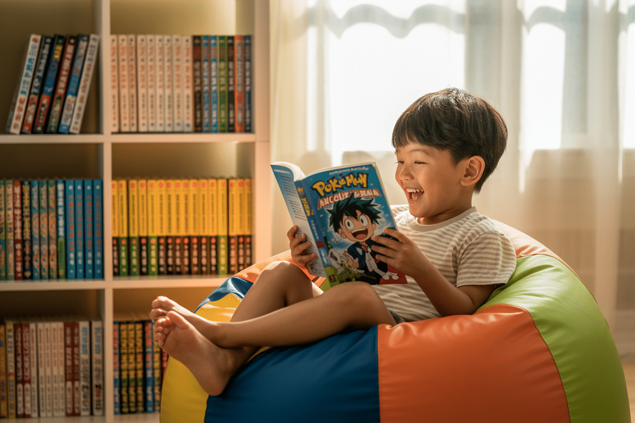 L'univers des mangas pour enfants