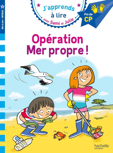 Sami et Julie CP Niveau 3 Opération mer propre !.jpg Sami et Julie CP Niveau 3 Opération mer propre !