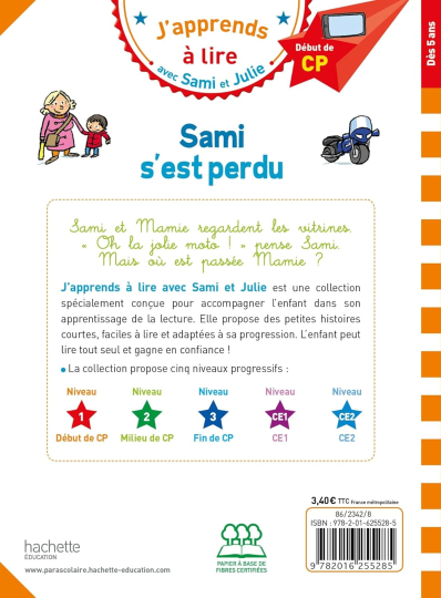Sami et Julie CP Niveau 1 Sami s'est perdu 1 Sami et Julie CP Niveau 1 Sami s'est perdu