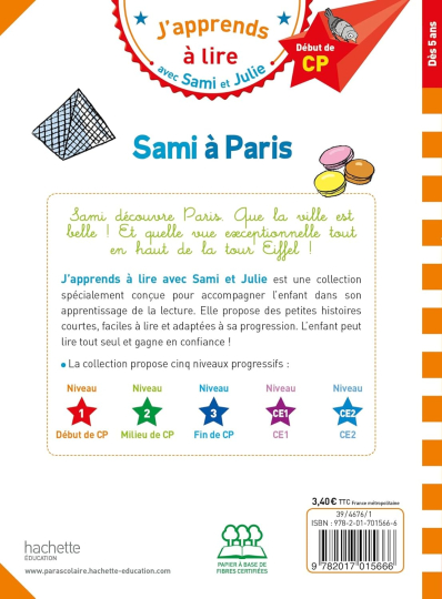 Sami et Julie CP Niveau 1 Sami à Paris 1 Sami et Julie CP Niveau 1 Sami à Paris