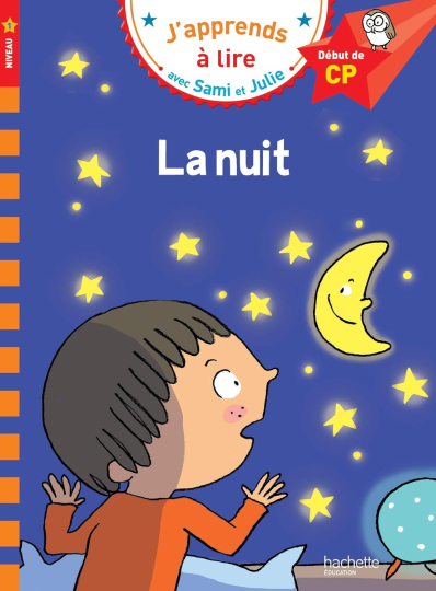 Sami et Julie CP Niveau 1 La nuit.jpg Sami et Julie CP Niveau 1 La nuit
