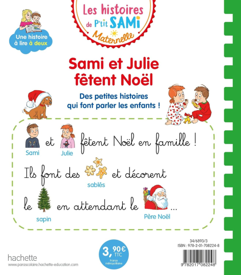Les histoires de P'tit Sami Maternelle: Sami et Julie fêtent Noël 1 Les histoires de P'tit Sami Maternelle: Sami et Julie fêtent Noël