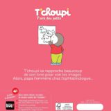 Livre T'choupi a des lunettes