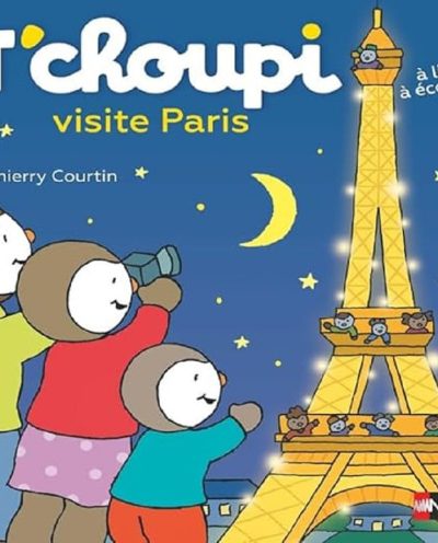 Livre T'choupi visite Paris