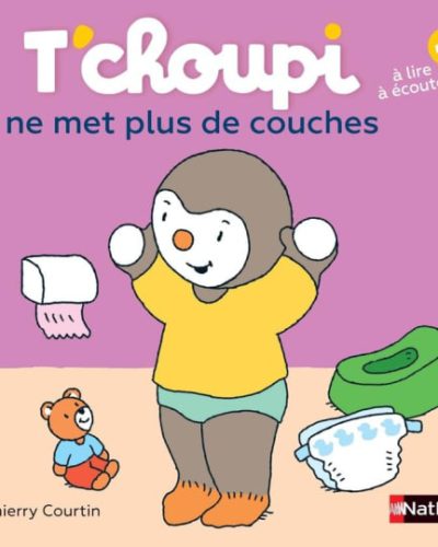 Livre T'choupi ne met plus de couches
