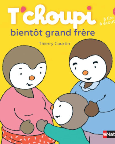 Livre T'choupi bientôt grand frère