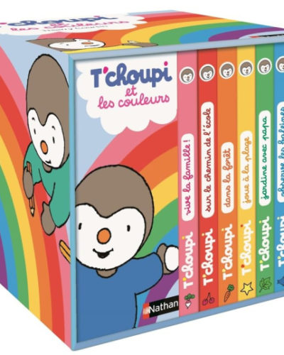 Ma petite bibliothèque des couleurs T'choupi